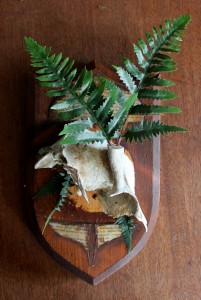 One of my newest pieces, "Deer Fern". 